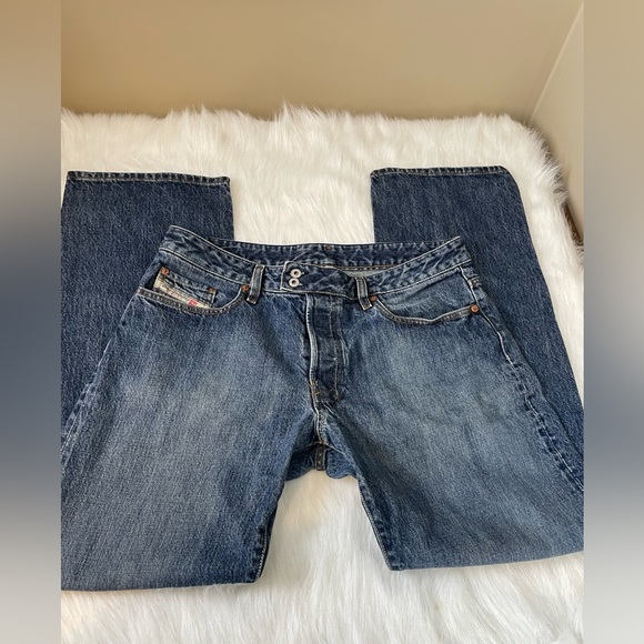 Diesel Rabox Straight leg Men's Blue Jeans clean 34 x 30 - Picture 4 of 15